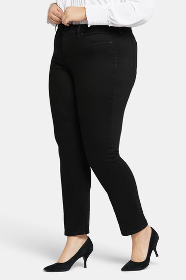 NYDJ Sheri Slim Jeans In Plus Size - Black