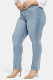 NYDJ Marilyn Straight Jeans In Plus Size  - Haley