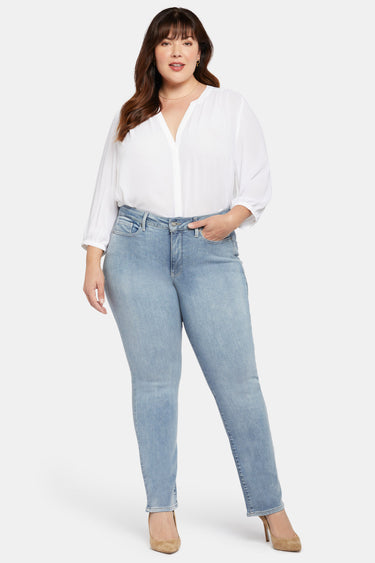 NYDJ Marilyn Straight Jeans In Plus Size  - Haley