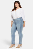 NYDJ Marilyn Straight Jeans In Plus Size  - Haley