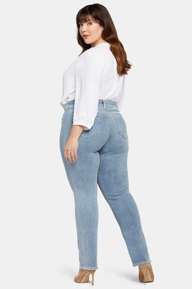 NYDJ Marilyn Straight Jeans In Plus Size  - Haley