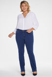 NYDJ Marilyn Straight Jeans In Plus Size  - Quinn