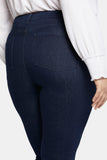 NYDJ Marilyn Straight Jeans In Plus Size - Rinse