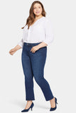 NYDJ Le Silhouette Slim Bootcut Jeans In Petite Plus Size With High Rise - Marvelous