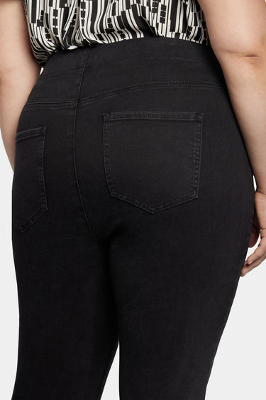 NYDJ Pull-On Straight Pants In Plus Size  - Stellar
