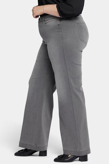 NYDJ Teresa Wide Leg Jeans In Plus Size With 1 1/2