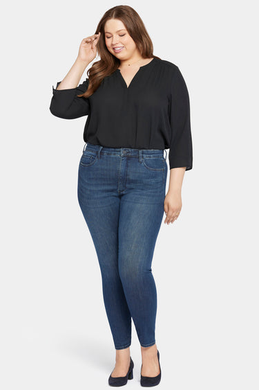 NYDJ Le Silhouette Ami Skinny Jeans In Plus Size With High Rise - Precious