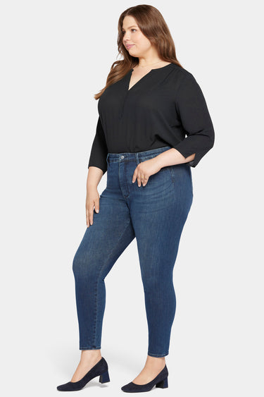 NYDJ Le Silhouette Ami Skinny Jeans In Plus Size With High Rise - Precious