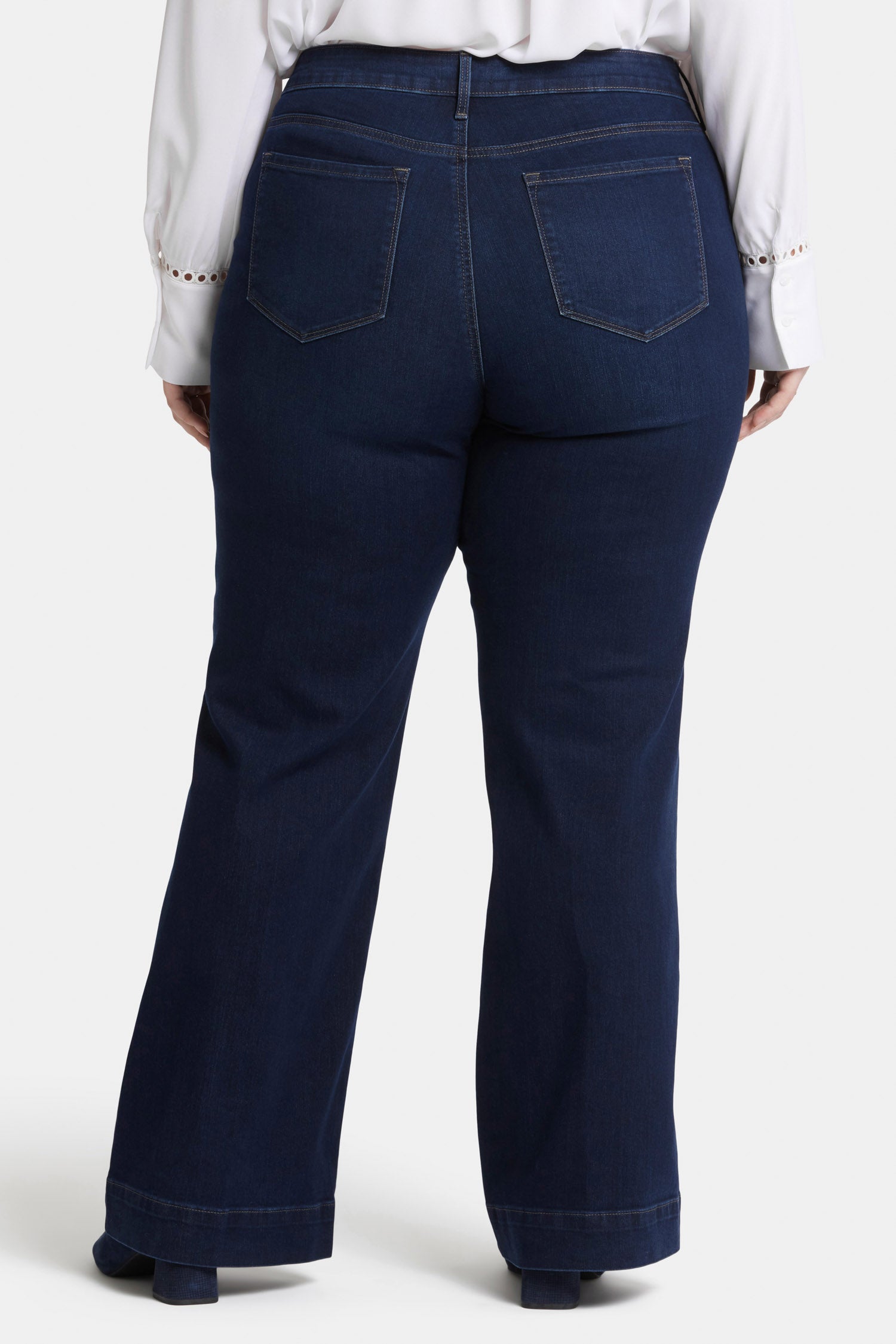 Teresa Trouser Jeans In Plus Size - Burbank Wash Blue | NYDJ Teresa Trouser Jeans In Plus Size - Burbank Wash Blue | NYDJ