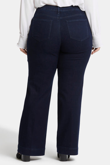 NYDJ Teresa Trouser Jeans In Plus Size - Dark Enzyme