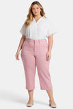 NYDJ Utility Pants In Plus Size In Stretch Twill - Coquette