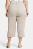 NYDJ Utility Pants In Plus Size In Stretch Twill - Feather