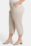 NYDJ Utility Pants In Plus Size In Stretch Twill - Feather