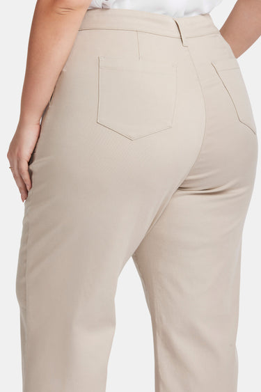 NYDJ Utility Pants In Plus Size In Stretch Twill - Feather