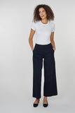 NYDJ Mona Wide Leg Trouser Jeans With High Rise - Black