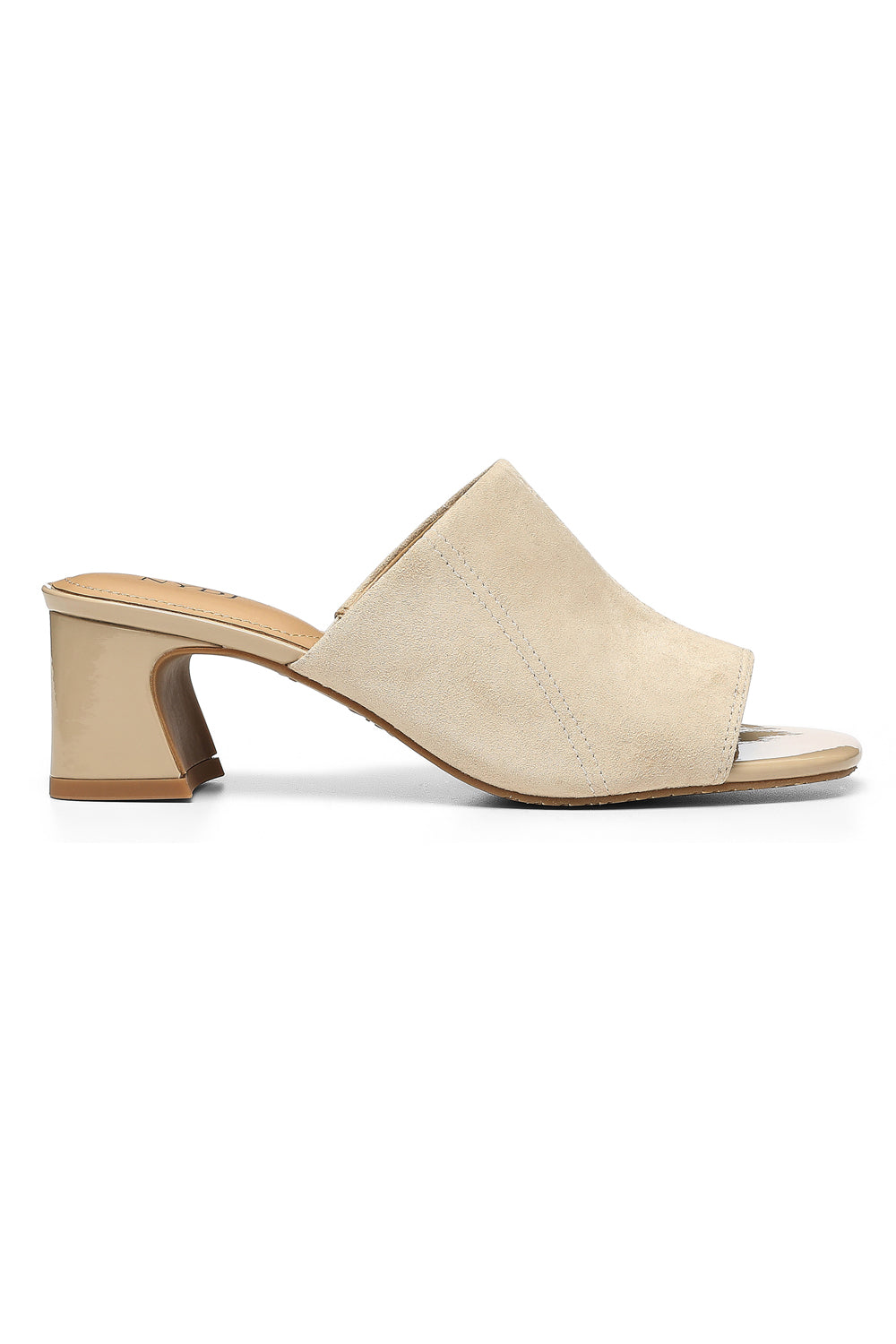 Gwen Mules In Suede - Sand Tan | NYDJ