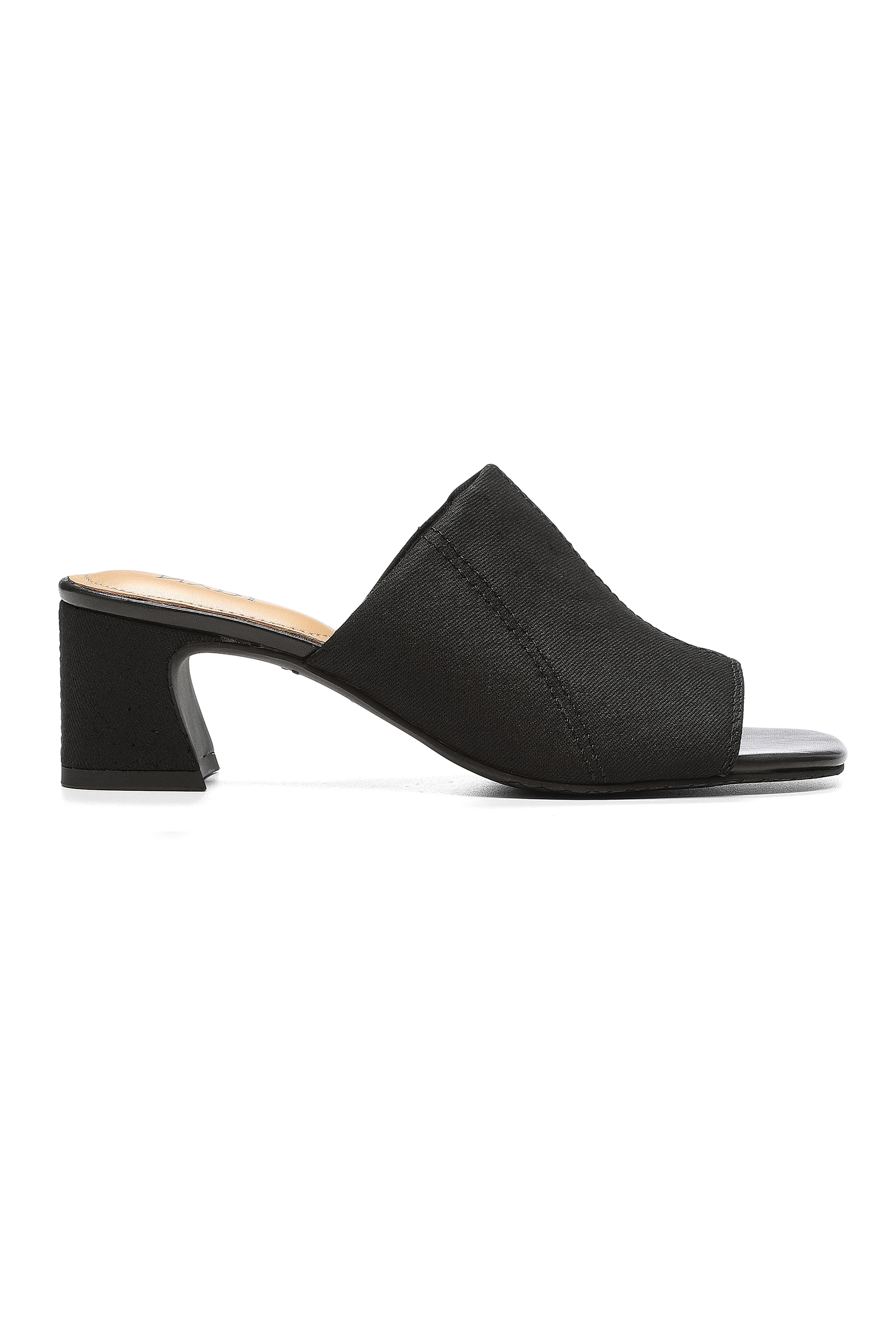 Gwen Stretch Mules In BlackLast™ Denim - Black Black | NYDJ