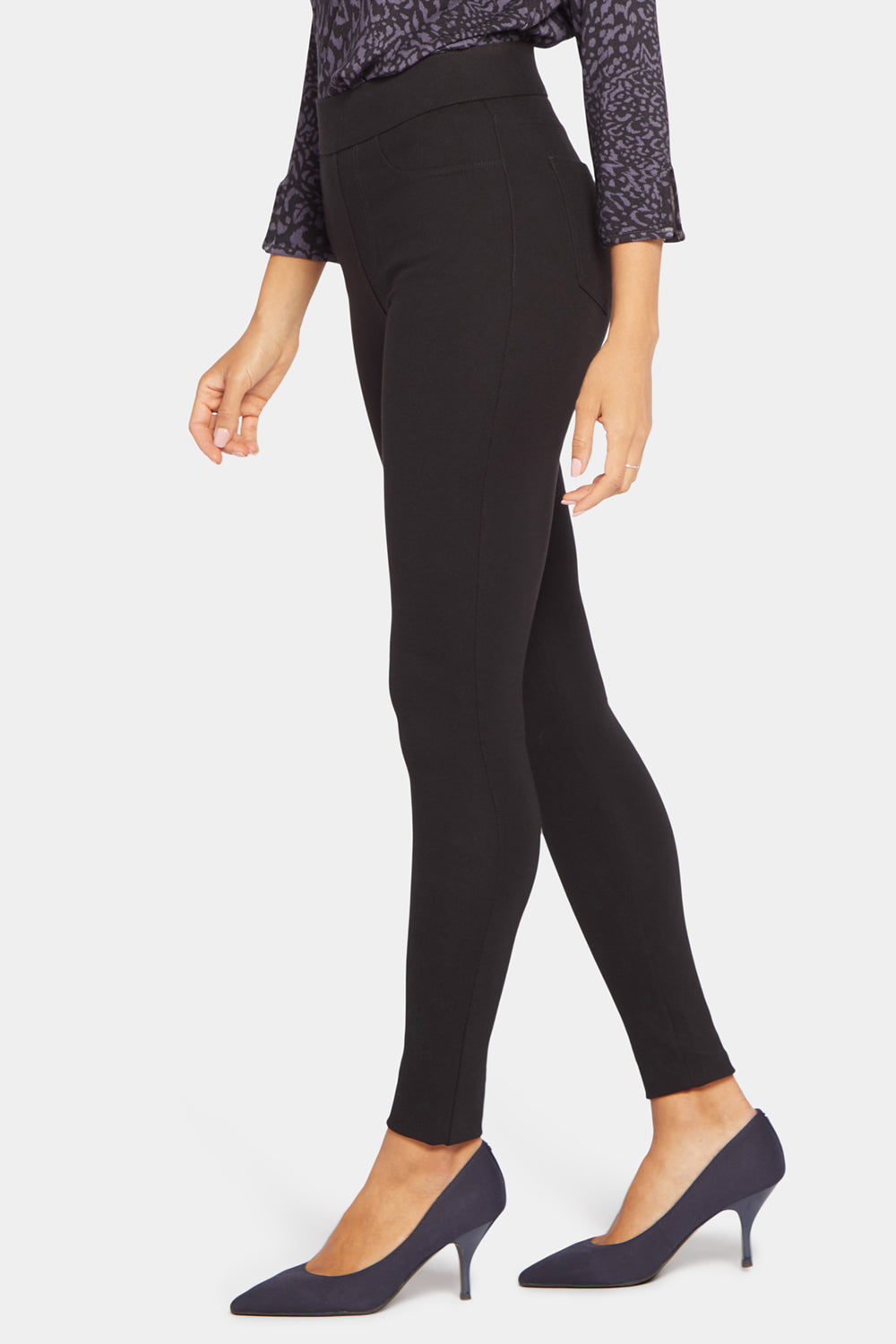 Pull-On Legging Pants In Petite Sculpt-Her™ Collection - Black