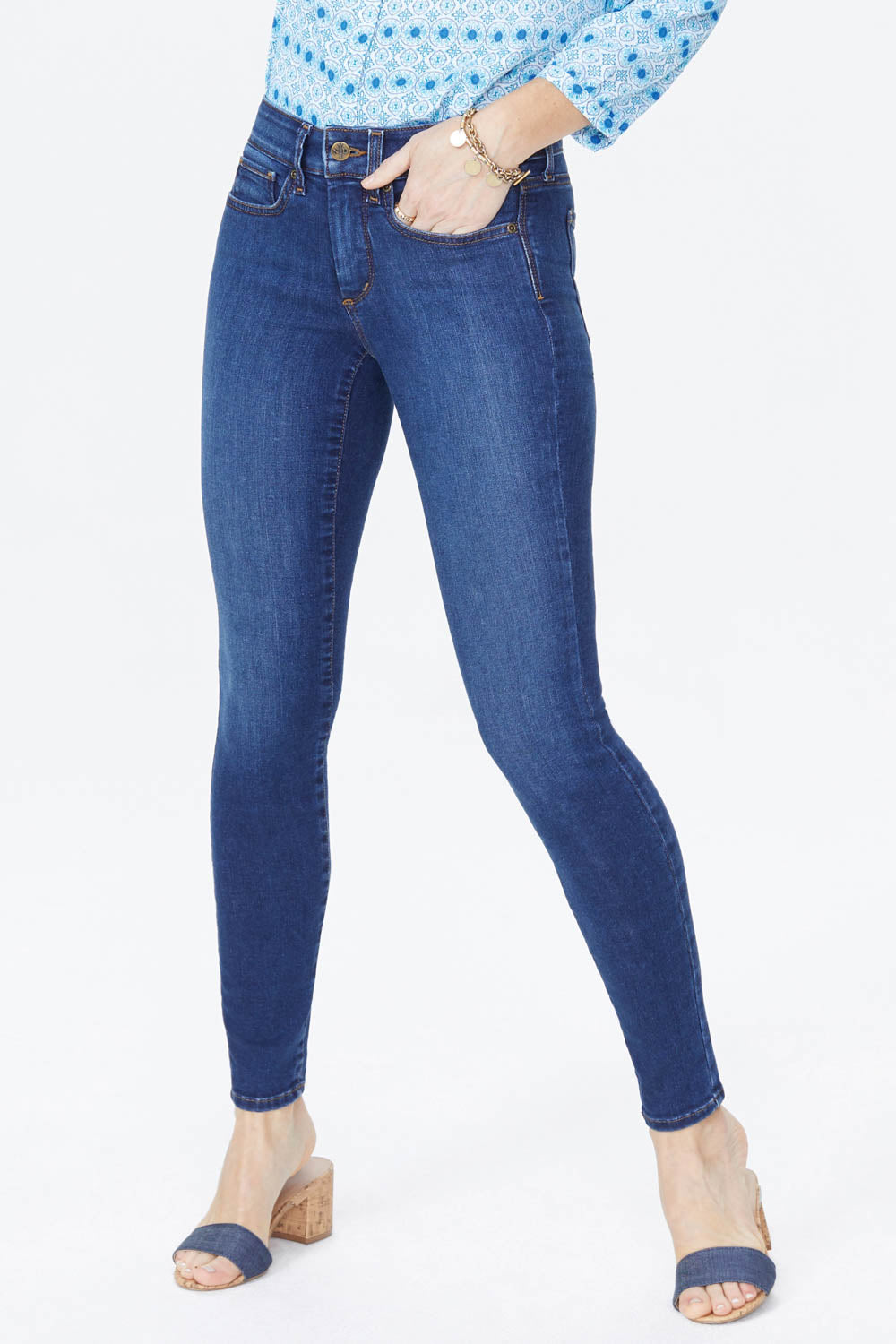 Ami Skinny Jeans In Tall With 36 Inseam - Cooper Blue