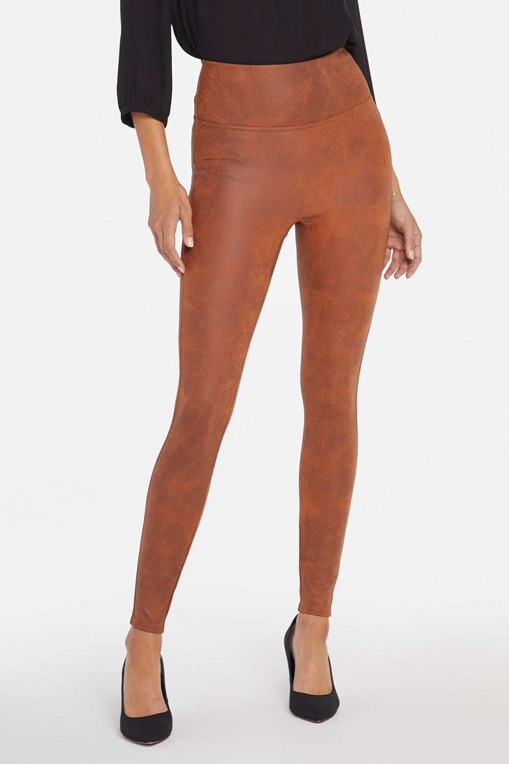 Pull-On Skinny Legging Pants Sculpt-Her™ Collection - Walnut