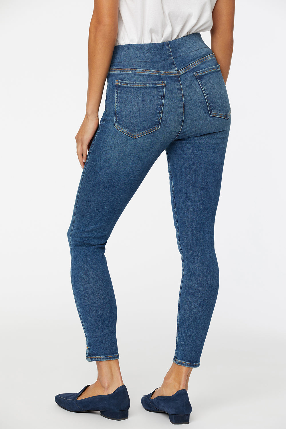 Super Skinny Ankle Pull-On Jeans In Petite In SpanSpring™ Denim