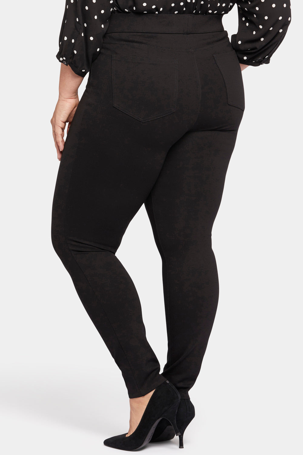 Modern Legging Pants In Plus Size Sculpt-Her™ Collection - Black