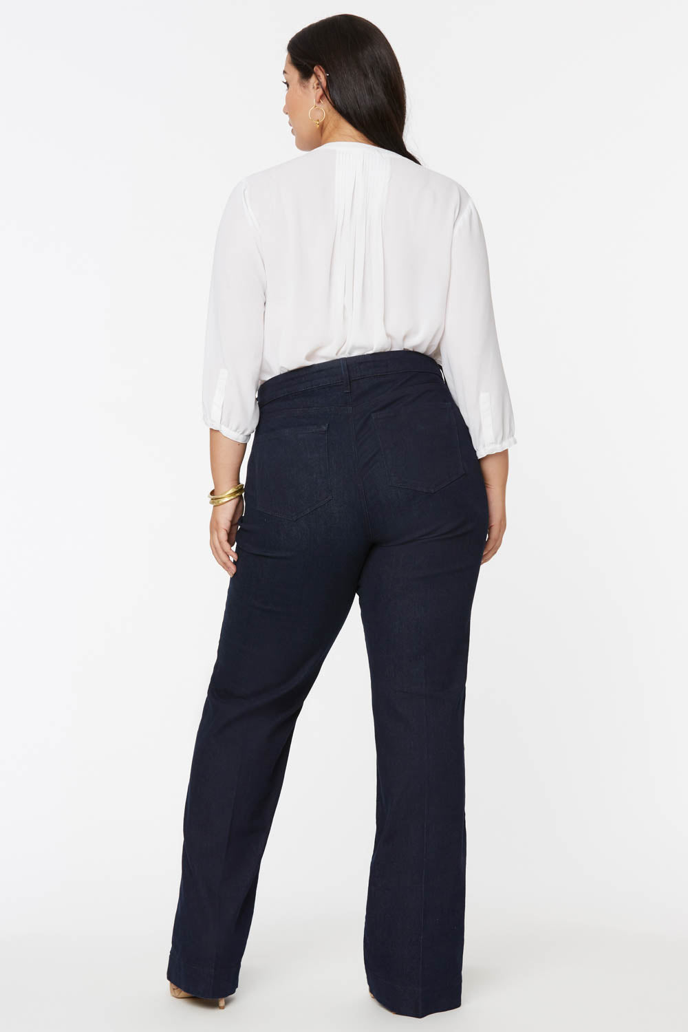 NYDJ Teresa Trouser Jeans In Plus Size  - Rinse