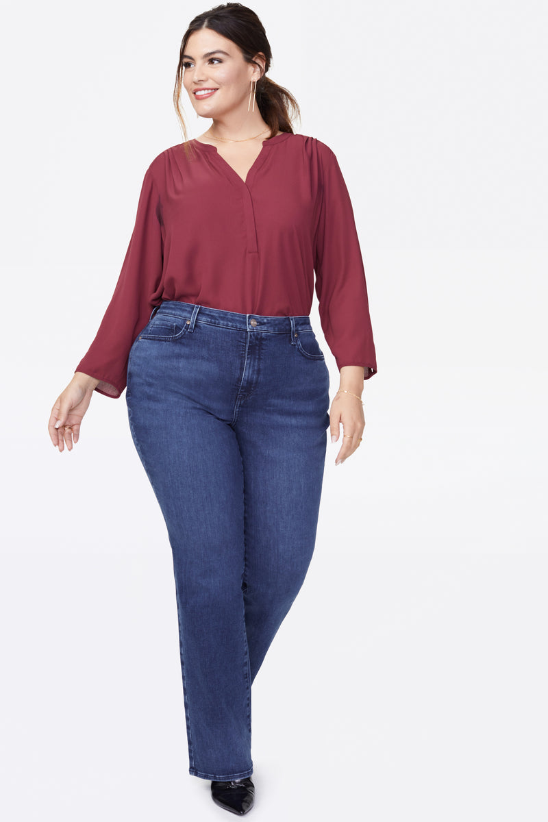 NYDJ Barbara Bootcut Jeans In Plus Size - Habana