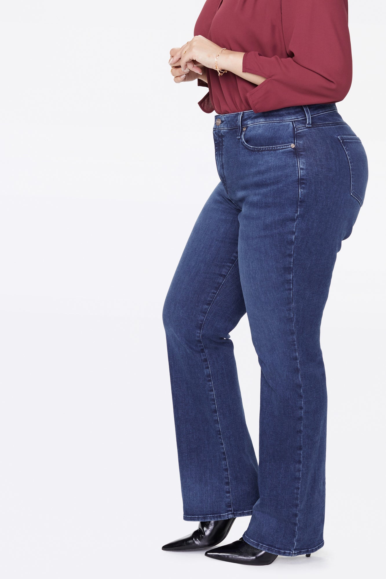 NYDJ Barbara Bootcut Jeans In Plus Size  - Habana