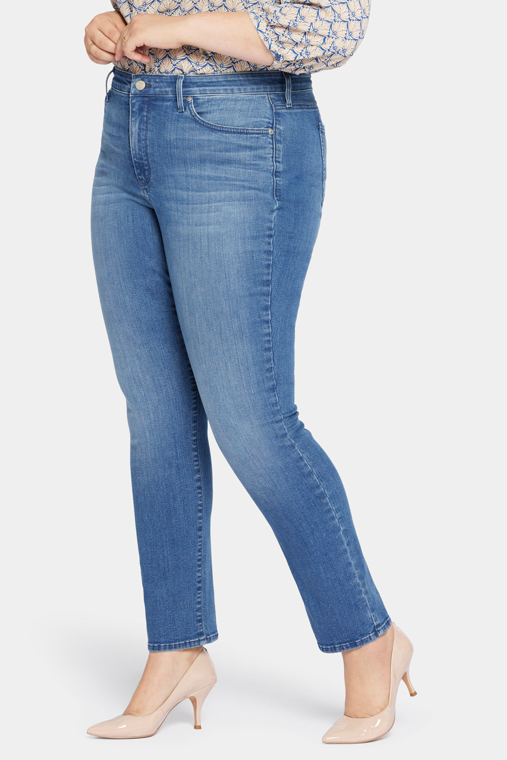 Sheri Slim Jeans In Plus Size - Sweetbay