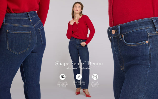 What Is Shape Sense™ Denim? NYDJ's New Shaping Jeans, Explained