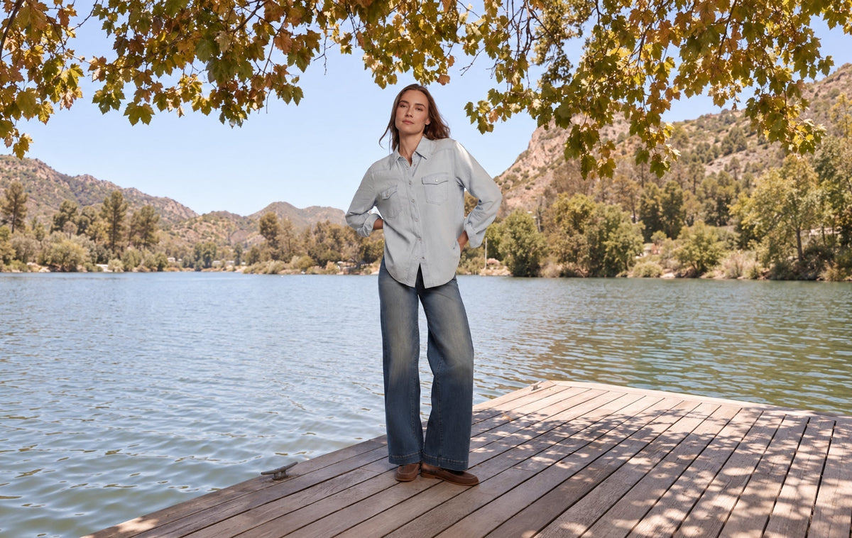 The Canadian Tuxedo: A Guide to Double Denim for Women