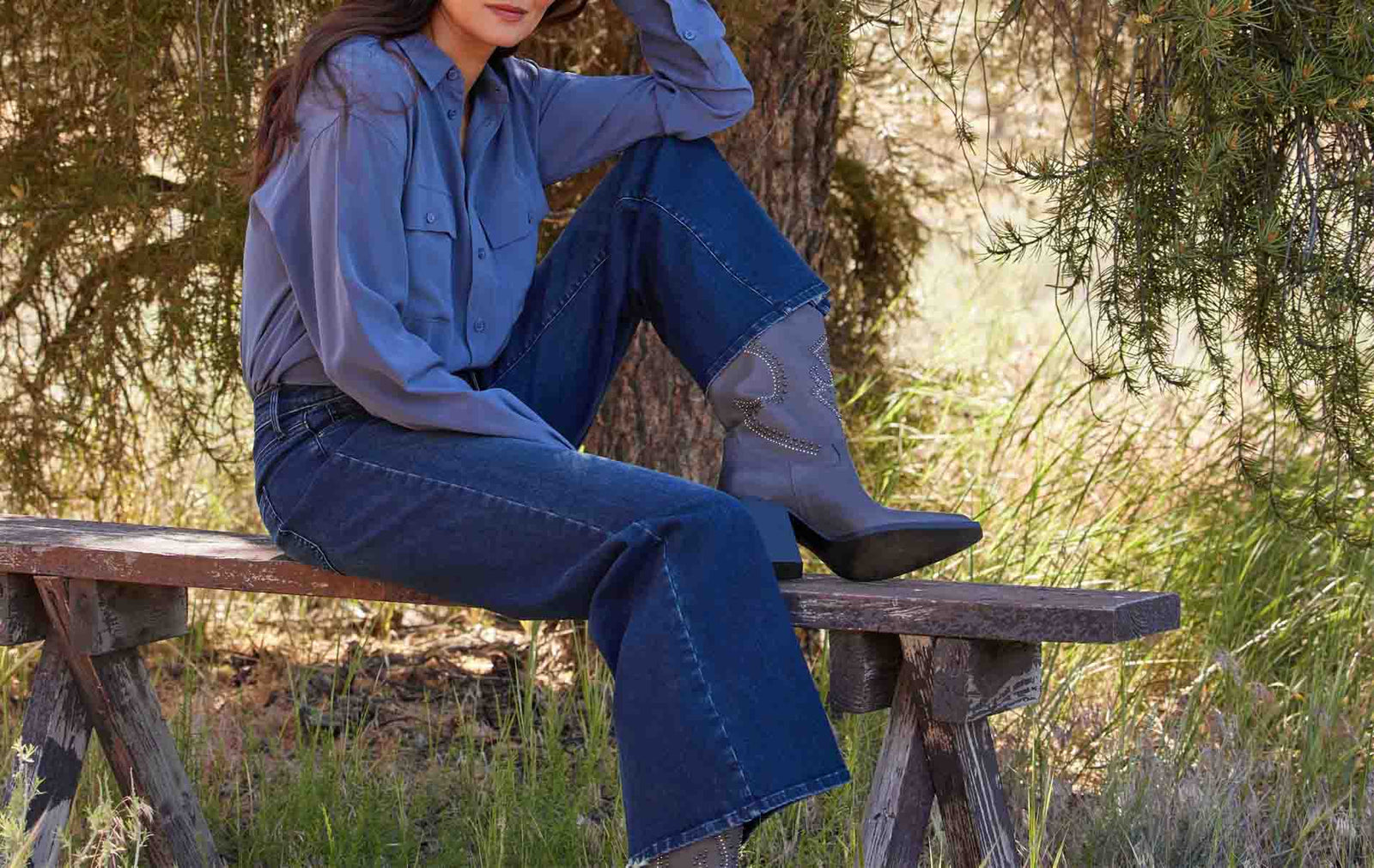 How To Style Wide Leg Jeans