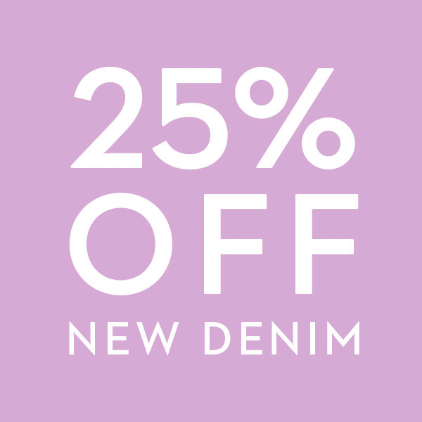 Click here to shop our 25% off select styles sale. 