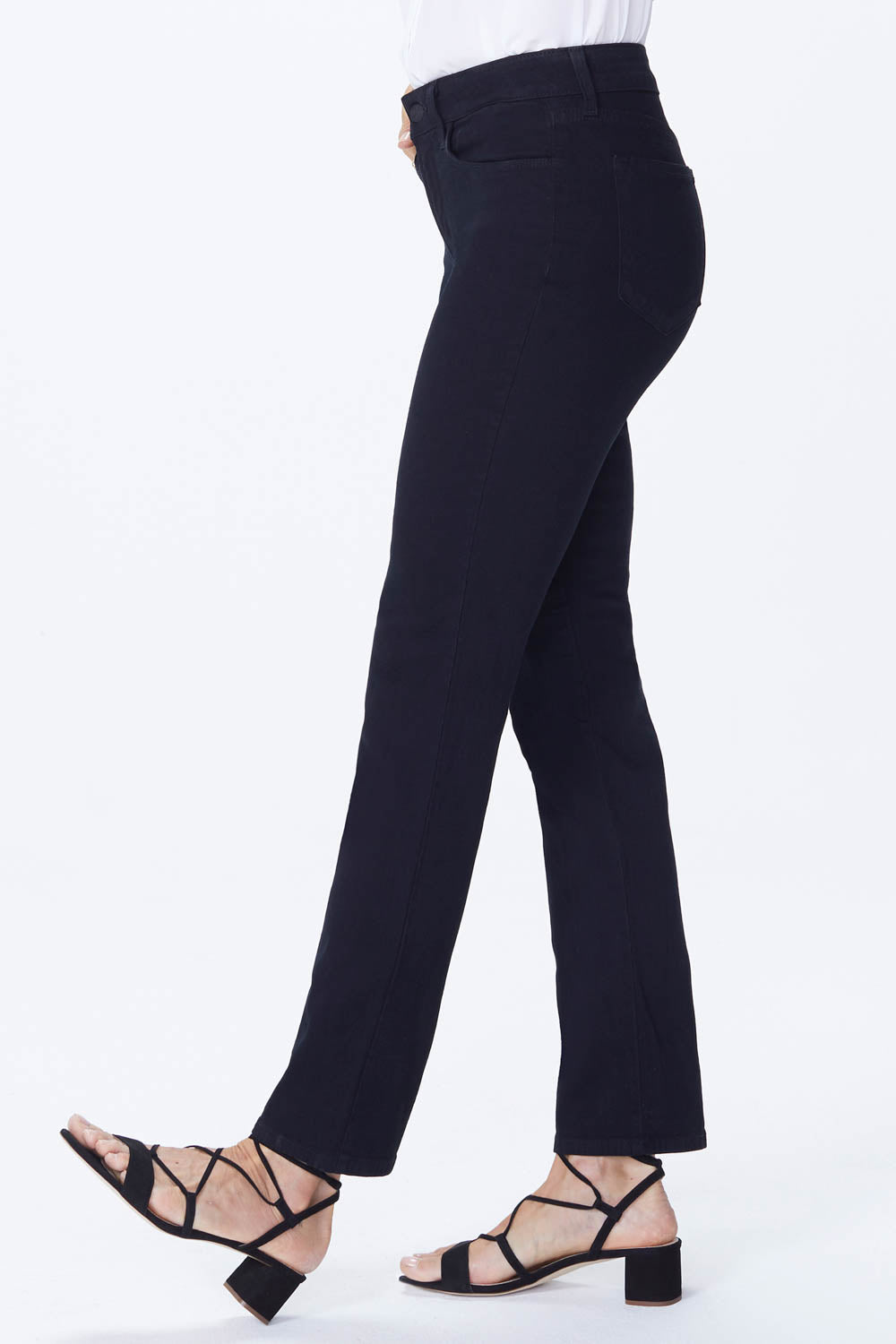 NYDJ Sheri Slim Jeans  - Black