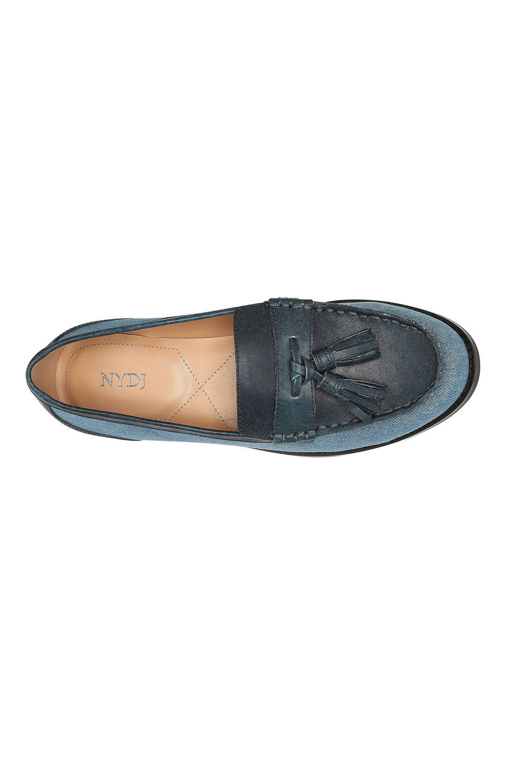 NYDJ Ariel Loafers In Denim - Denim