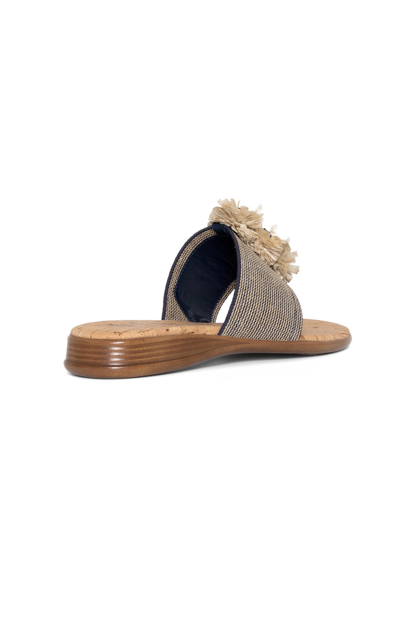 NYDJ Asira Sandals In Stretch Jute - Navy