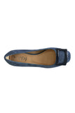 NYDJ Baran Slip-Ons In Suede - Navy