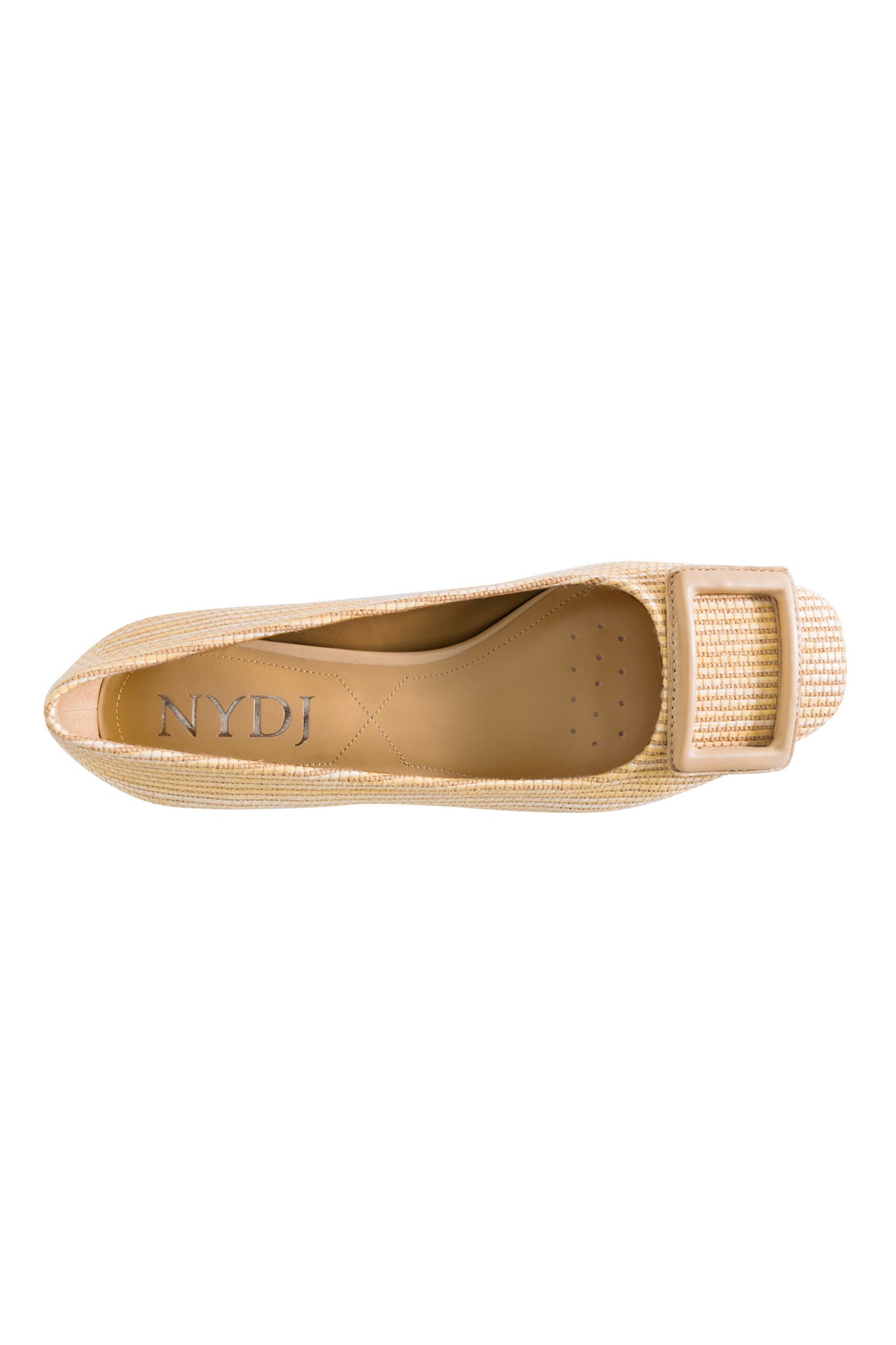 NYDJ Baran Slip-Ons In Raffia - Natural