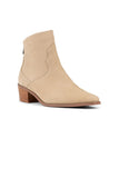 NYDJ Blondee Booties In Tumbled Leather - Cashmere