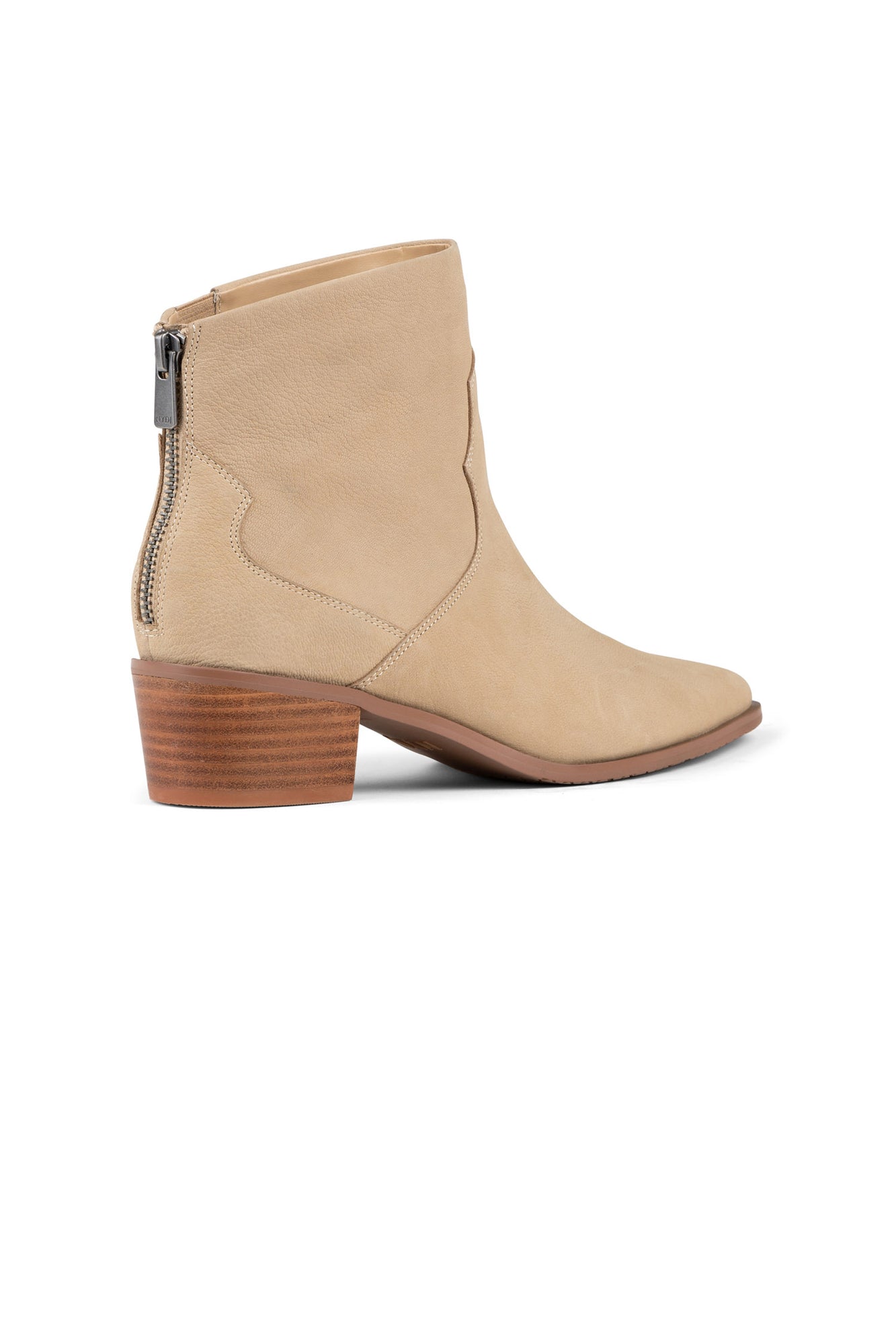 NYDJ Blondee Booties In Tumbled Leather - Cashmere