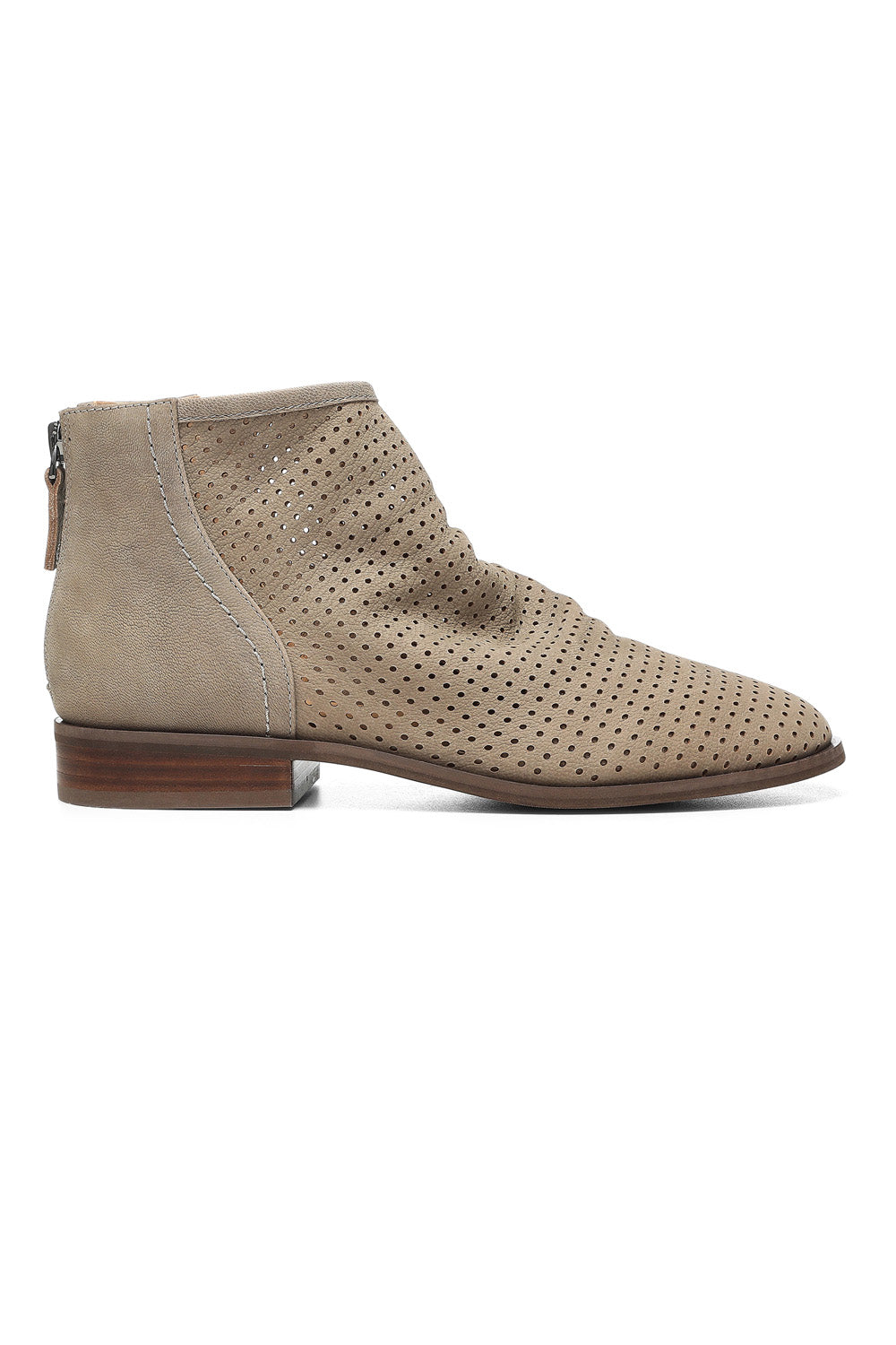 NYDJ Cailian Booties In Leather - Taupe