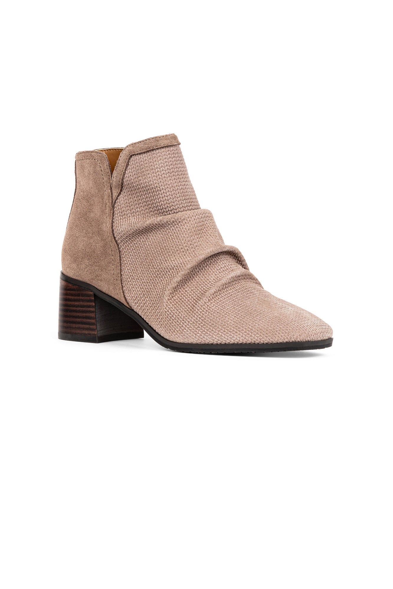 NYDJ Dernne Booties In Suede - Mink