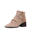 NYDJ Dernne Booties In Suede - Mink