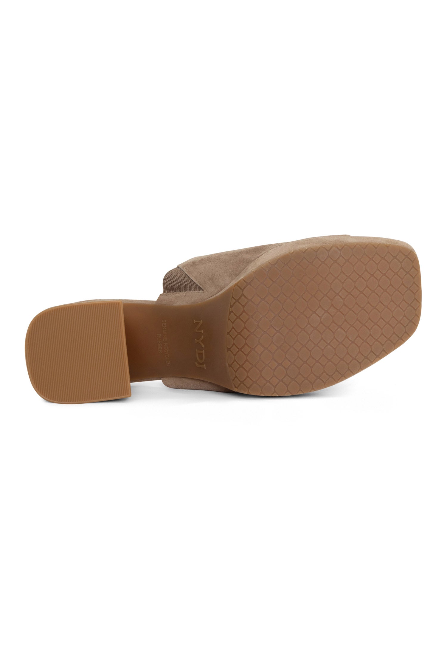 Dewi Platform Sandals In Suede - Light Taupe Tan | NYDJ