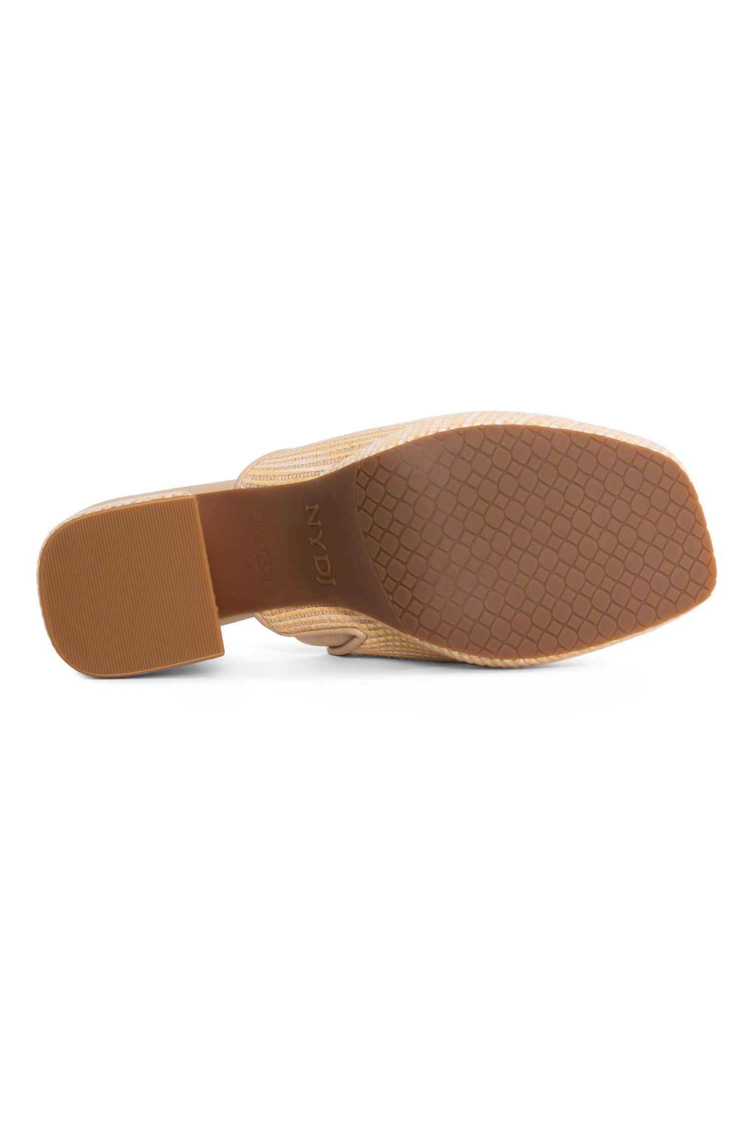 Dewi Platform Sandals In Raffia - Natural Tan | NYDJ