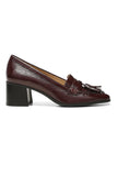 NYDJ Dexter Loafers In Patent Leather - Wine