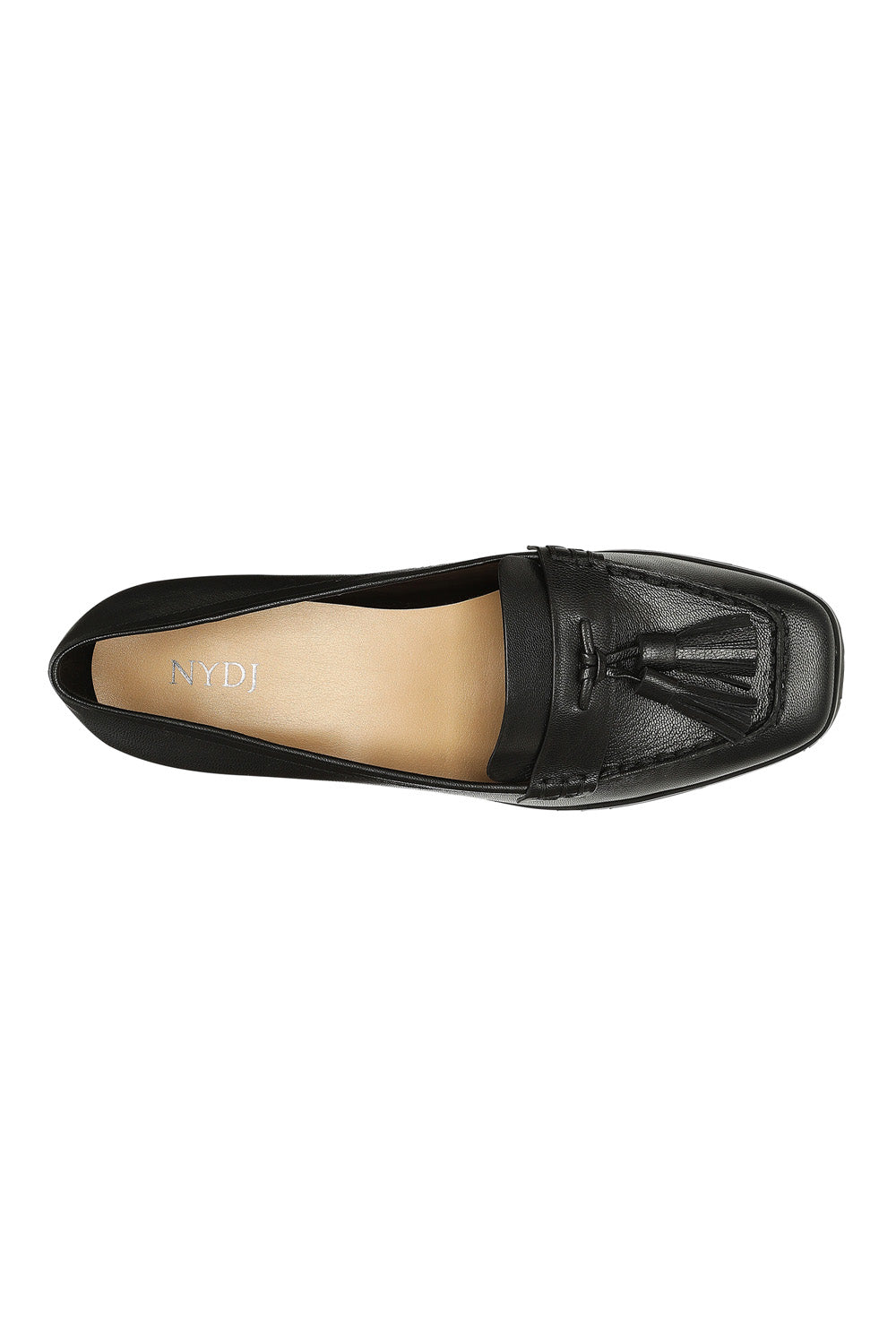 NYDJ Dexter Loafers In Leather - Black