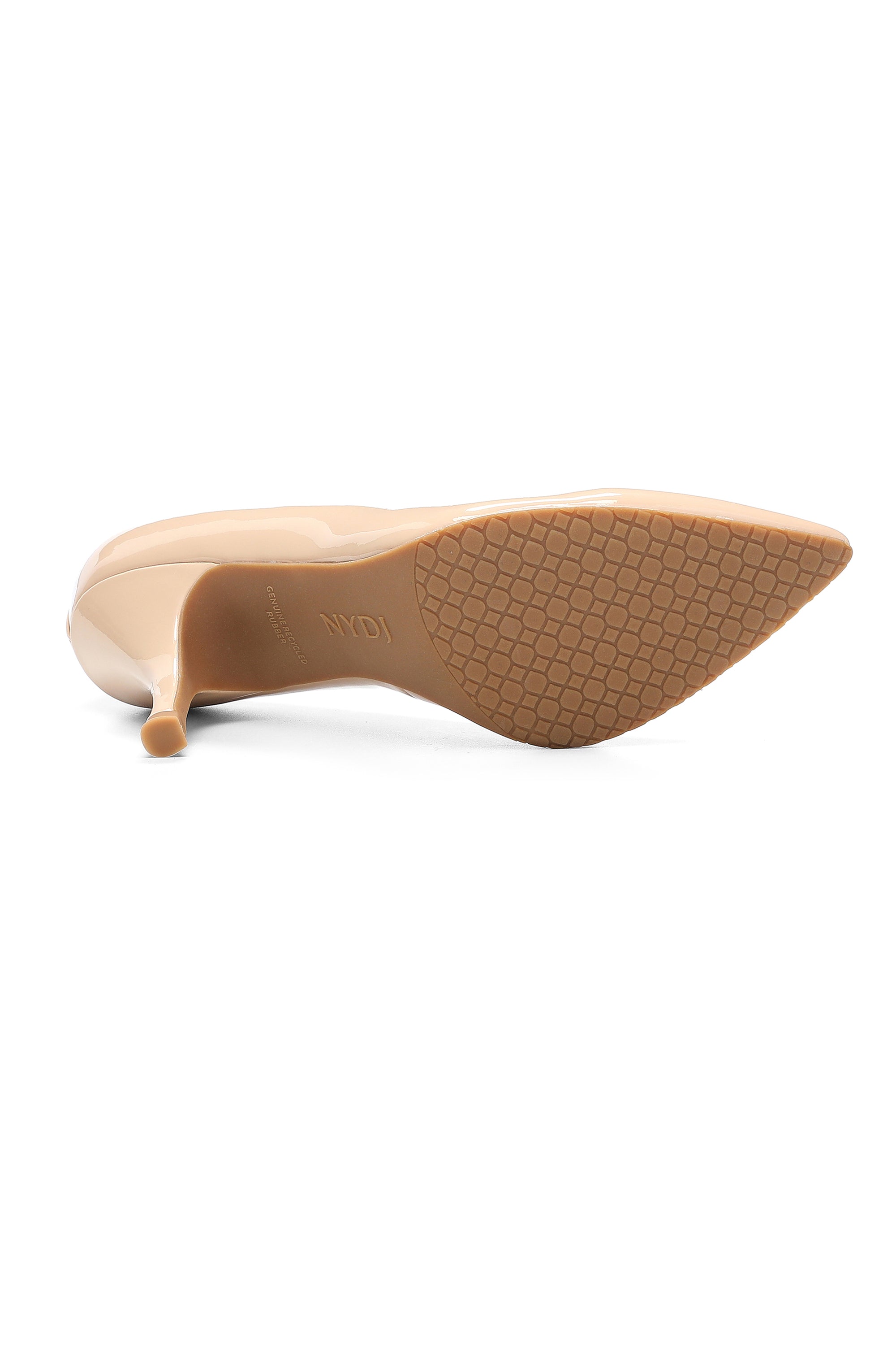NYDJ Evie Pumps In Soft Patent - Sand