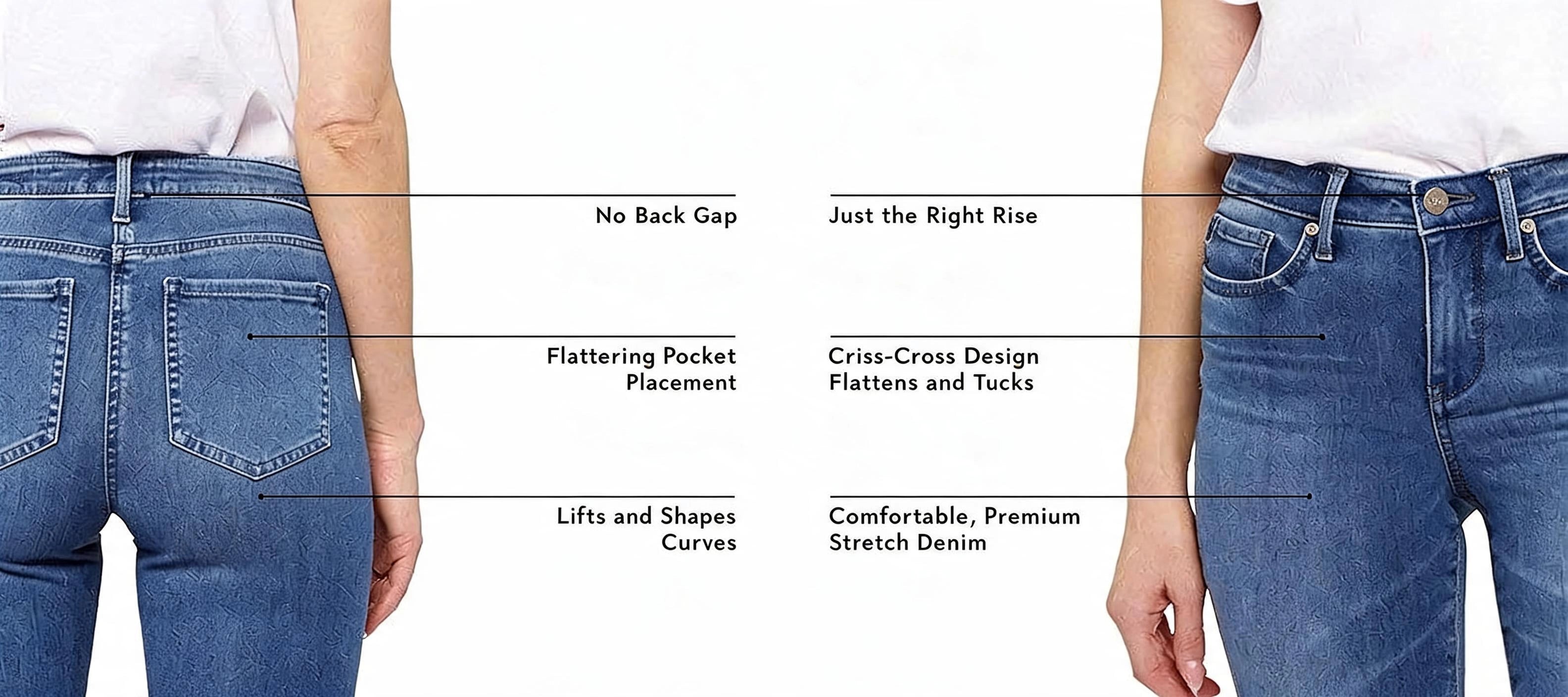 NYDJ Lift Tuck® Technology | Tummy Control & Slimming Jeans